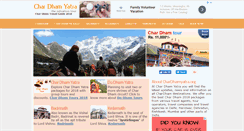 Desktop Screenshot of chardhamyatra.org